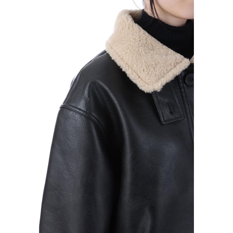 Boa Flight Jacket - BLACK (62520203) anuke(アンヌーク) |  | 04