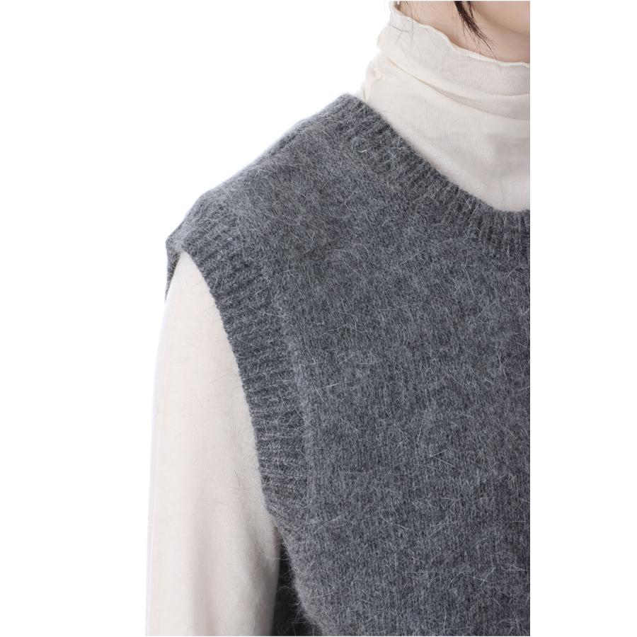 Crewneck Botton Vest - GRAY (62520538) anuke(アンヌーク) |  | 04