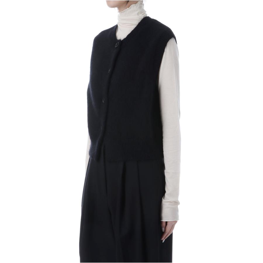 Crewneck Botton Vest - BLACK (62520538) anuke(アンヌーク) |  | 02