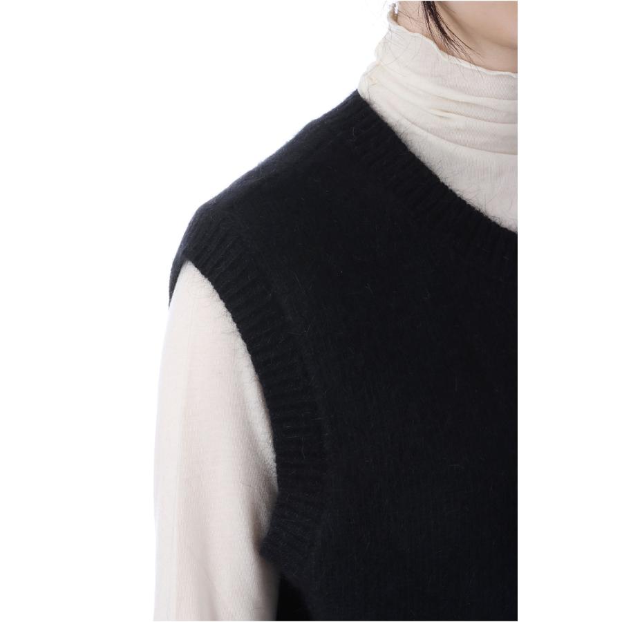 Crewneck Botton Vest - BLACK (62520538) anuke(アンヌーク) |  | 04