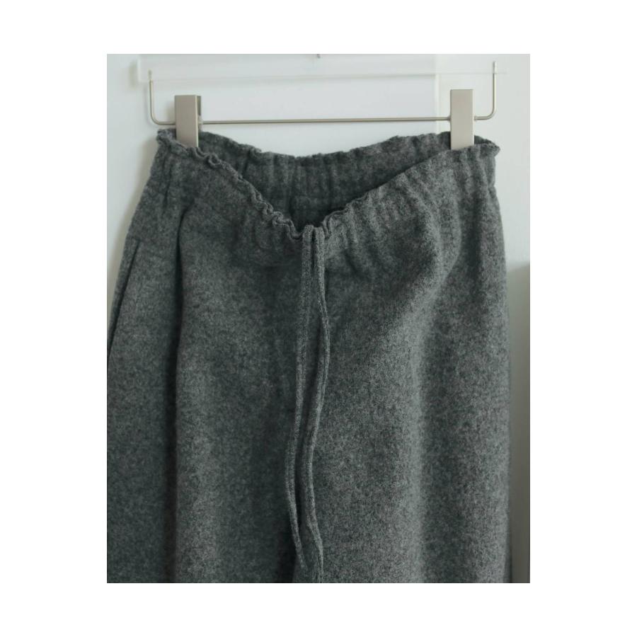 Wool Drawstring Pants - GRAY (62520725) anuke(アンヌーク) |  | 08