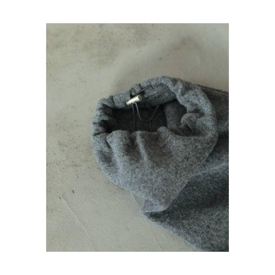 Wool Drawstring Pants - GRAY (62520725) anuke(アンヌーク) |  | 09