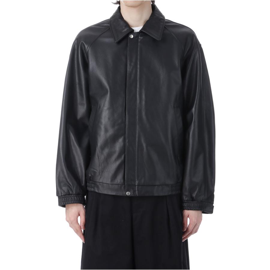 P2倍】LEATHER BROUSON - BLACK (253-60408) Universal Products