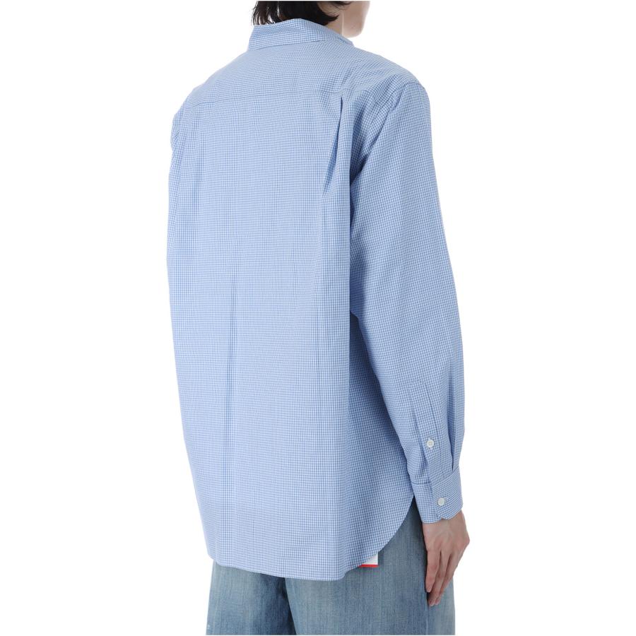 【SALE】CANCLINI FRENCH FRONT L/S SHIRTS - BLUE (253-60301) Universal Products(ユニバーサルプロダクツ) |  | 02