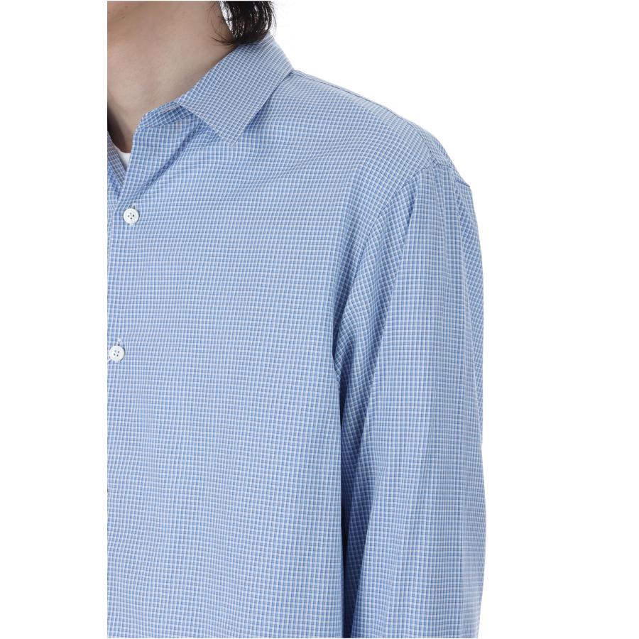 【SALE】CANCLINI FRENCH FRONT L/S SHIRTS - BLUE (253-60301) Universal Products(ユニバーサルプロダクツ) |  | 04