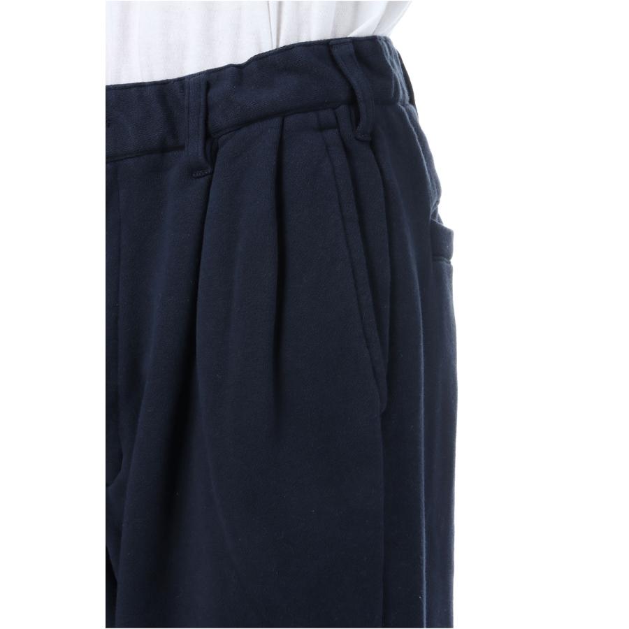 【P2倍 / SALE】JUMBERCA SWEAT STARAIGHT TROUSERS - NAVY (253−60505) Universal Products(ユニバーサルプロダクツ) |  | 04