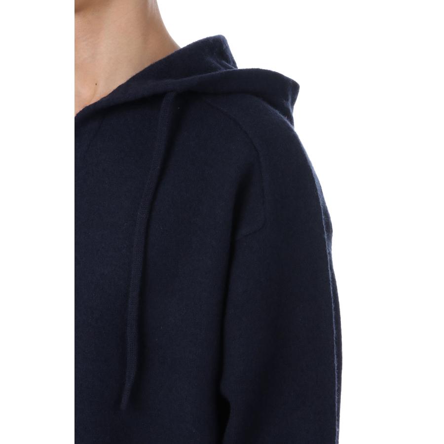 【P2倍 / SALE】FELTED MERINO WOOL FOODIE KNIT - NAVY (253-60204) Universal Products(ユニバーサルプロダクツ) |  | 03