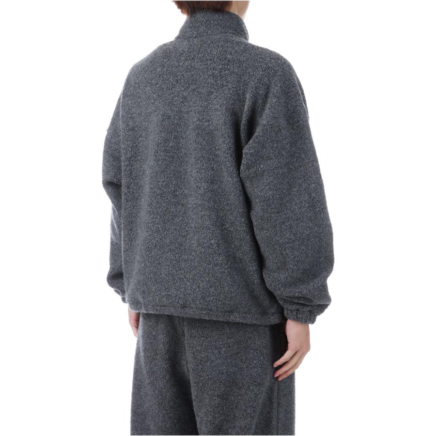 【P2倍 / SALE】WOOL FLEECE DERBY JACKET - GRAY (253-60108) Universal Products(ユニバーサルプロダクツ) |  | 02