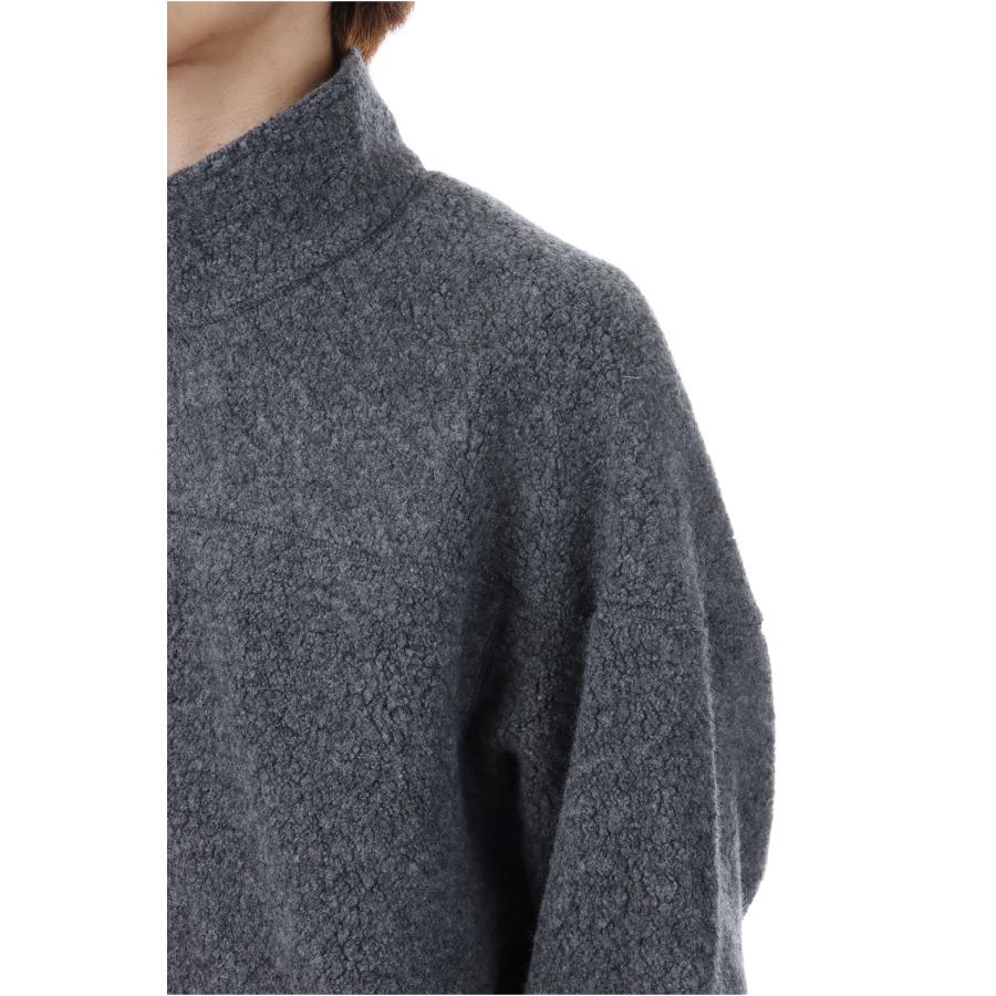 【P2倍 / SALE】WOOL FLEECE DERBY JACKET - GRAY (253-60108) Universal Products(ユニバーサルプロダクツ) |  | 03