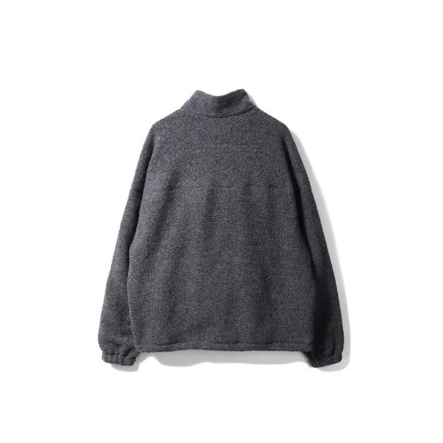 【P2倍 / SALE】WOOL FLEECE DERBY JACKET - GRAY (253-60108) Universal Products(ユニバーサルプロダクツ) |  | 08