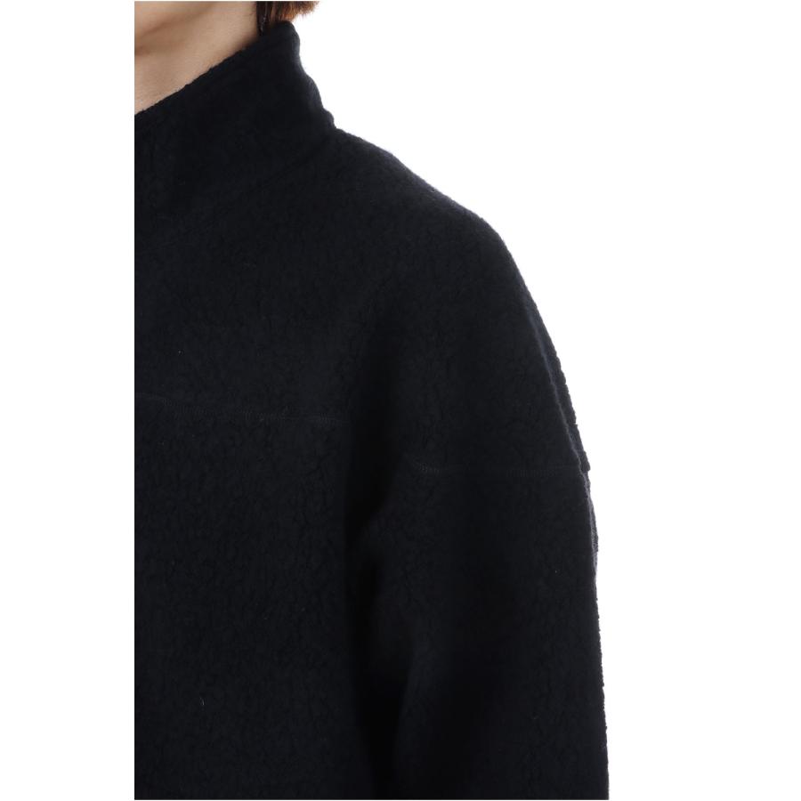 【P2倍 / SALE】WOOL FLEECE DERBY JACKET - BLACK (253-60108) Universal Products(ユニバーサルプロダクツ) |  | 03