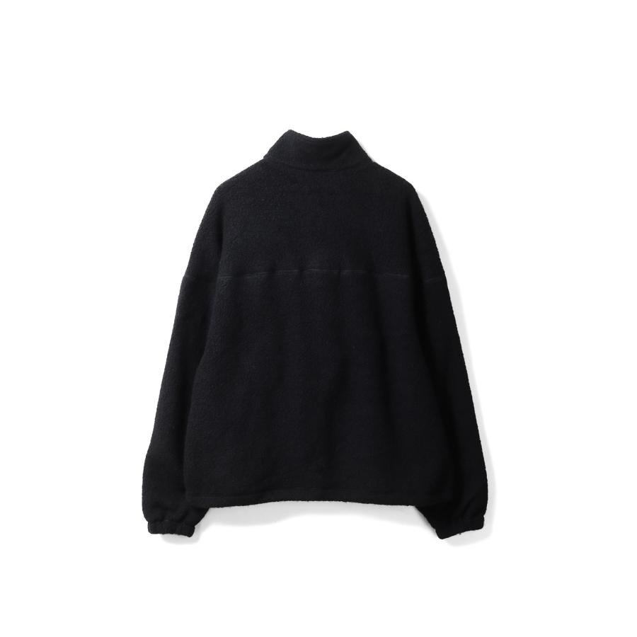 【P2倍 / SALE】WOOL FLEECE DERBY JACKET - BLACK (253-60108) Universal Products(ユニバーサルプロダクツ) |  | 08