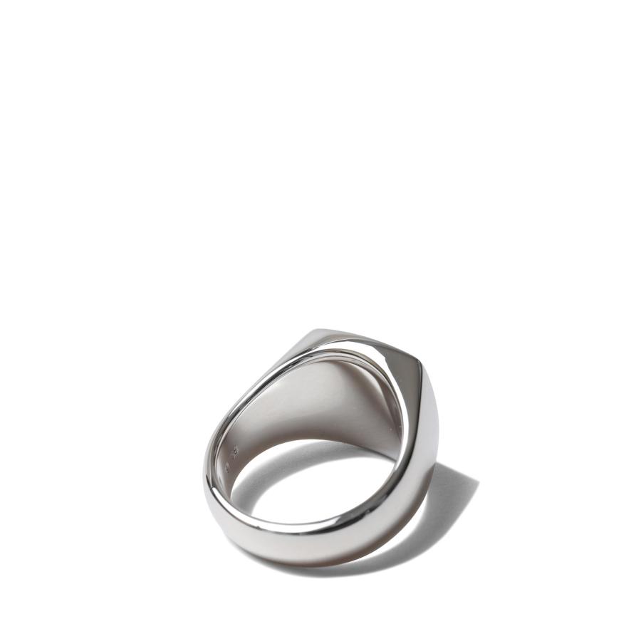 Cushion Polished (M) - SILVER / NO STONE (100368M) TOMWOOD(トムウッド) |  | 01