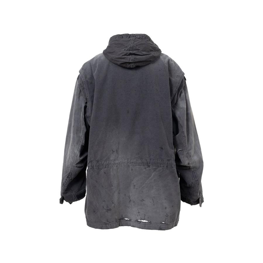 【P2倍】DISTRESSED M-65 JACKET - BLACK (J15BL171) MIHARA YASUHIRO(ミハラ ヤスヒロ) |  | 06