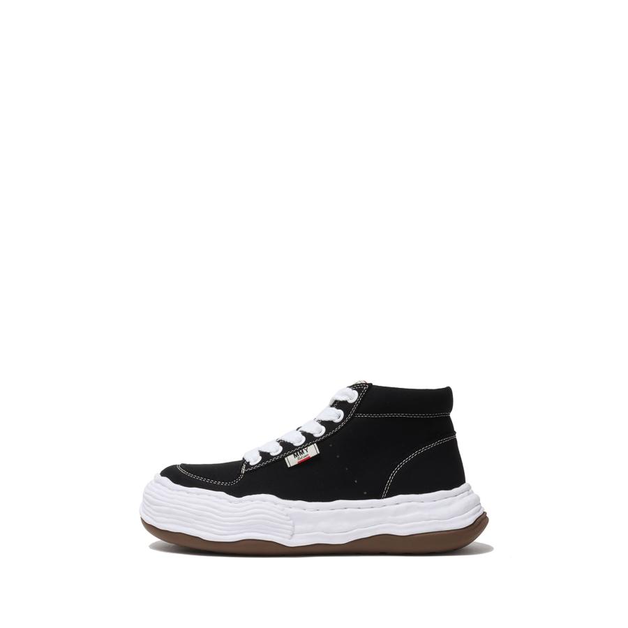 OLIVER canvas High-Top / BLACK (A15FW703) MIHARA YASUHIRO(ミハラ ヤスヒロ) | 