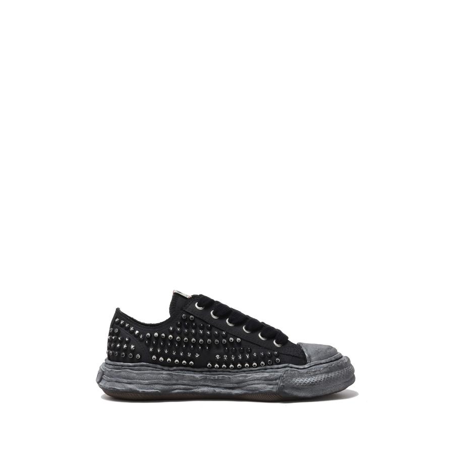 PETERSON 23 studded paint canvas Low-Top / BLK/BLK (A15FW721) MIHARA YASUHIRO(ミハラ ヤスヒロ) |  | 01