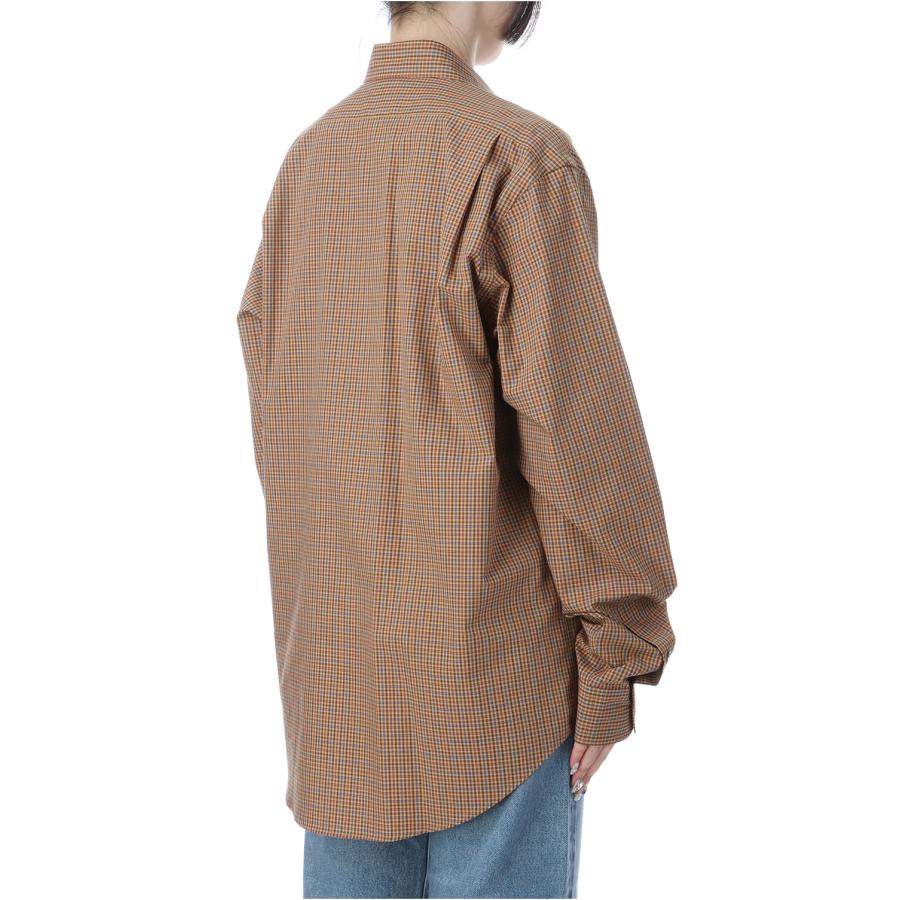 【P5倍】PECK CHECKED SHIRT - BEIGE (25AMSBL06) Shinzone(シンゾーン) | THE SHINZONE | 02