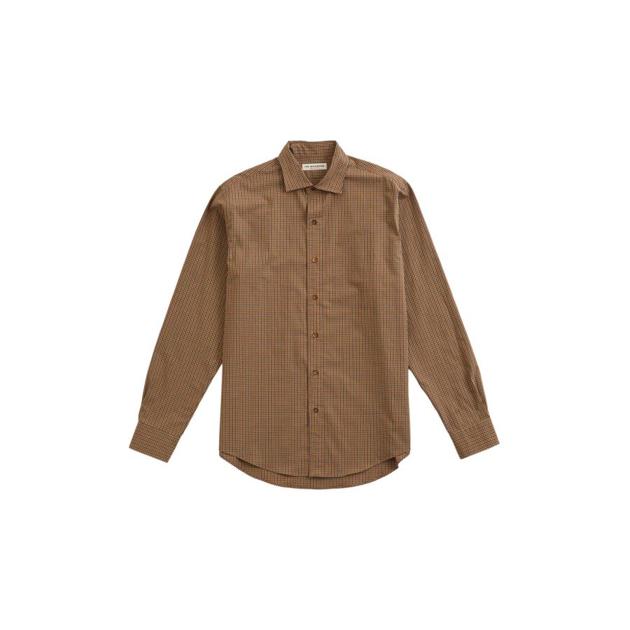 【P5倍 / SALE】PECK CHECKED SHIRT - BEIGE (25AMSBL06) Shinzone(シンゾーン) | THE SHINZONE | 05