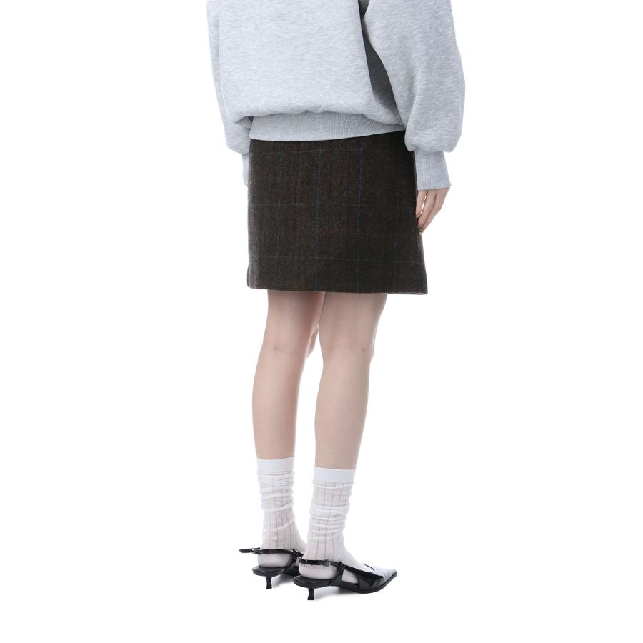 【P5倍】WOOL MINI SKIRT - BROWN (25AMSSK02) Shinzone(シンゾーン) | THE SHINZONE | 02