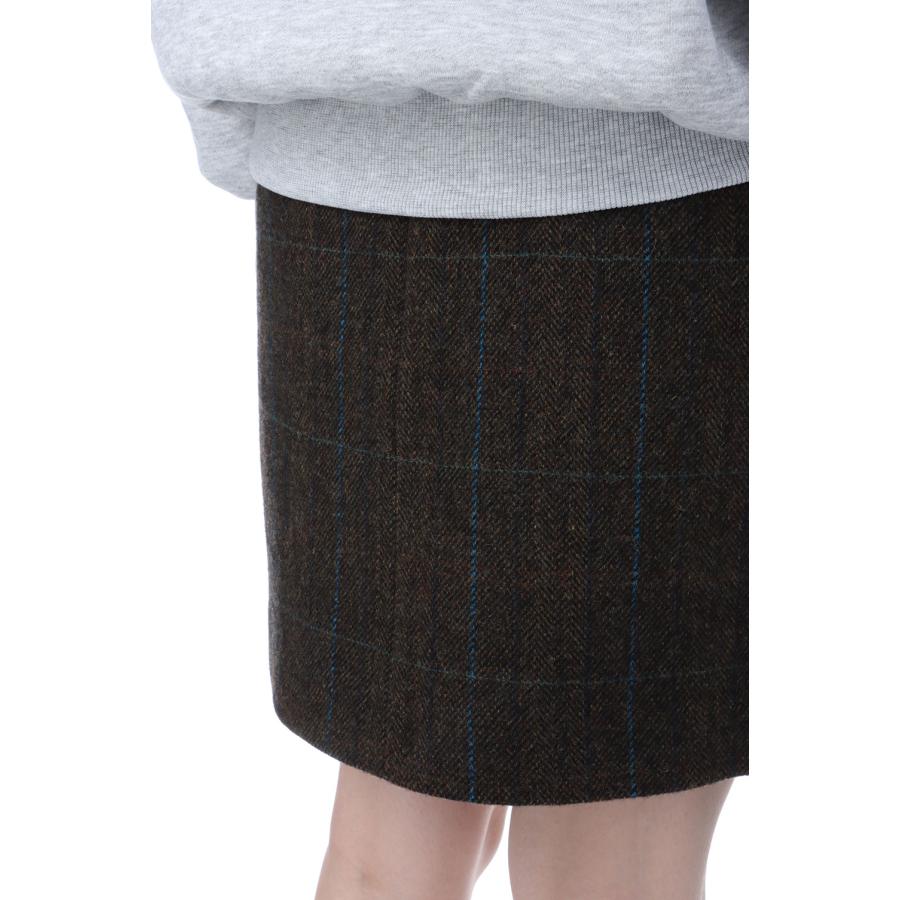 【P5倍】WOOL MINI SKIRT - BROWN (25AMSSK02) Shinzone(シンゾーン) | THE SHINZONE | 04