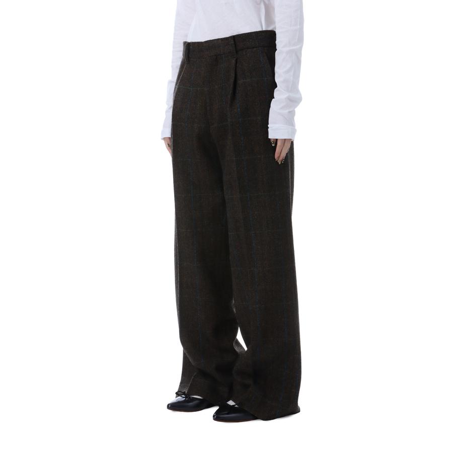 【P5倍】WOOL SEMI FLARE PANTS - BROWN (25AMSPA09) Shinzone(シンゾーン) | THE SHINZONE | 01