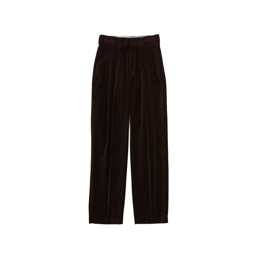 【P5倍 / SALE】ORGANIC VELVET TOMBOY PANTS - BROWN (25AMSPA07) Shinzone(シンゾーン) | THE SHINZONE | 05