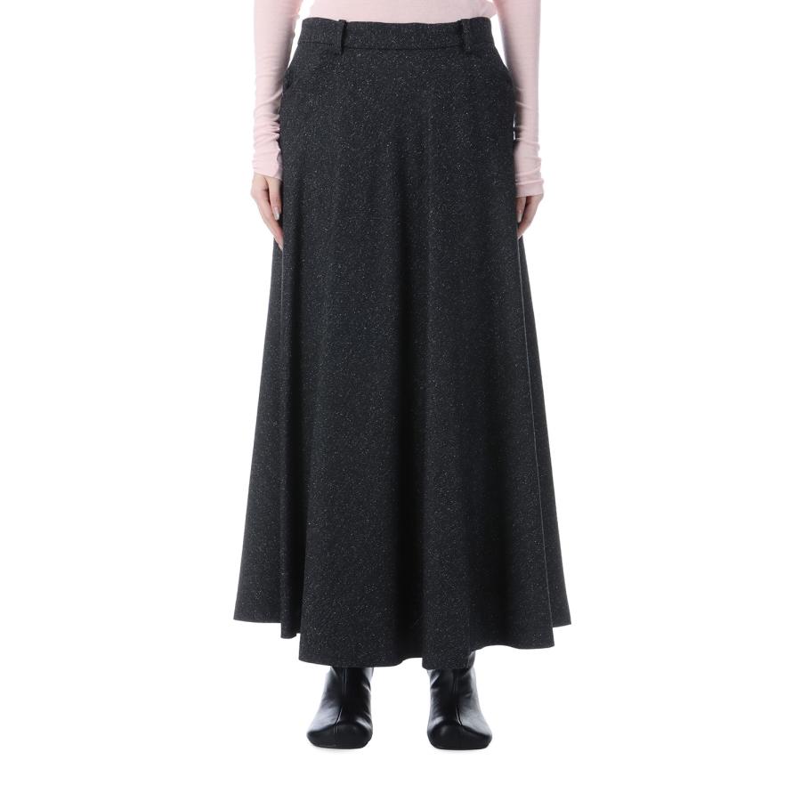 【P5倍 / SALE】HERRINGBONE FLARE SKIRT - GRAY (25AMSSK03) Shinzone(シンゾーン) | THE SHINZONE | 01