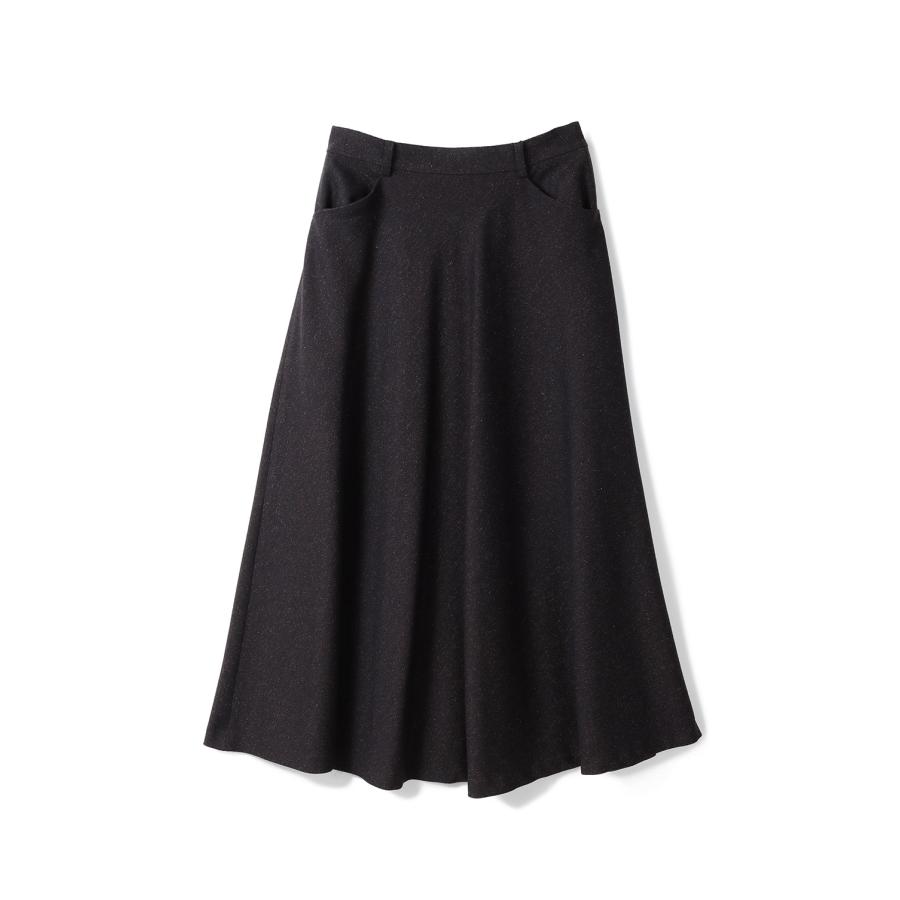 【P5倍】HERRINGBONE FLARE SKIRT - BROWN (25AMSSK03) Shinzone(シンゾーン) | THE SHINZONE