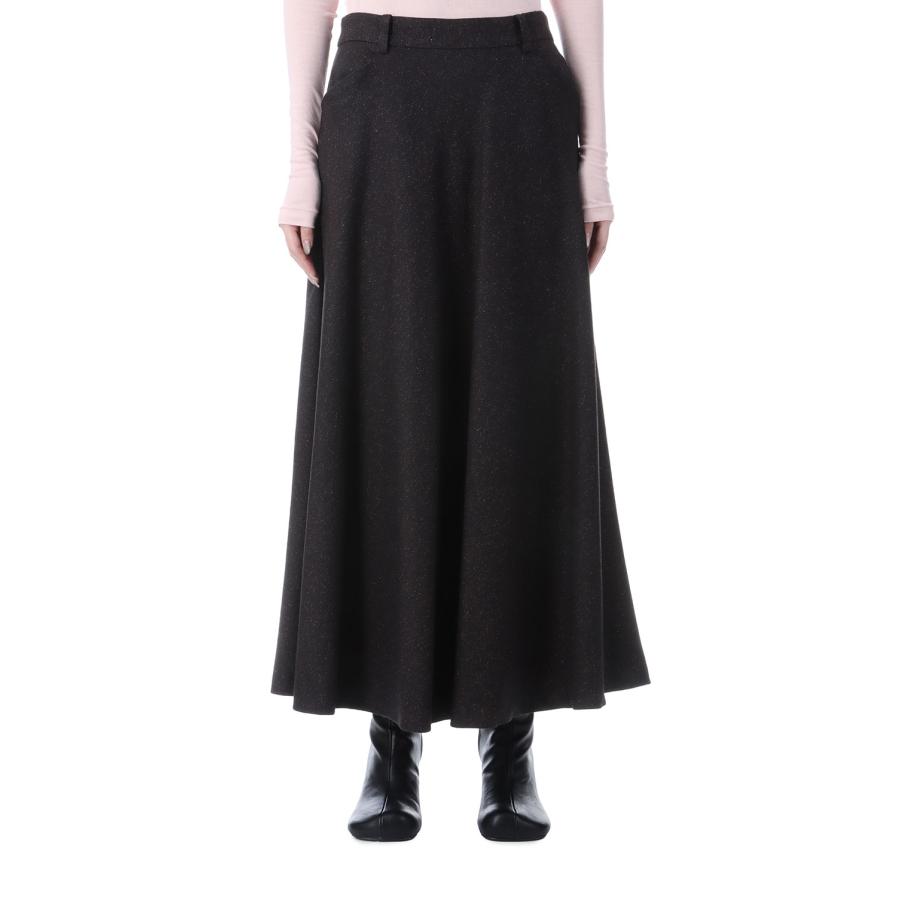 【P5倍】HERRINGBONE FLARE SKIRT - BROWN (25AMSSK03) Shinzone(シンゾーン) | THE SHINZONE | 02