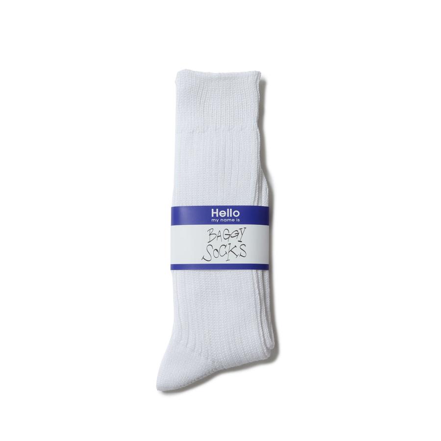BAGGY SOCKS - WHITE (22SMSIT01) Shinzone(シンゾーン) | THE SHINZONE