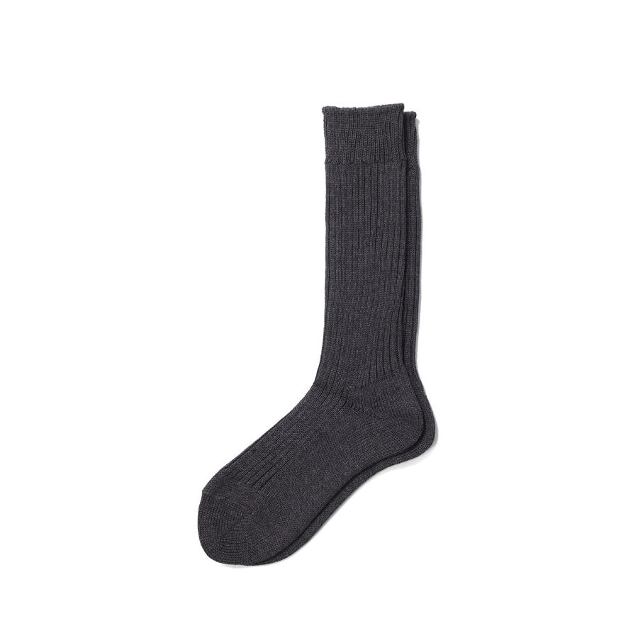 【P5倍】BAGGY SOCKS - HEATHER GRAY (22SMSIT01) Shinzone(シンゾーン) | THE SHINZONE | 01