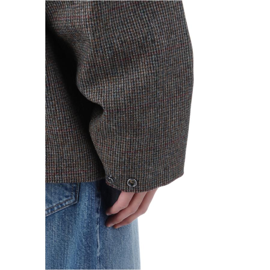 editor wool jacket - OLIVE CHECK (MWO0300) Barbour(バブアー) | Barbour | 03