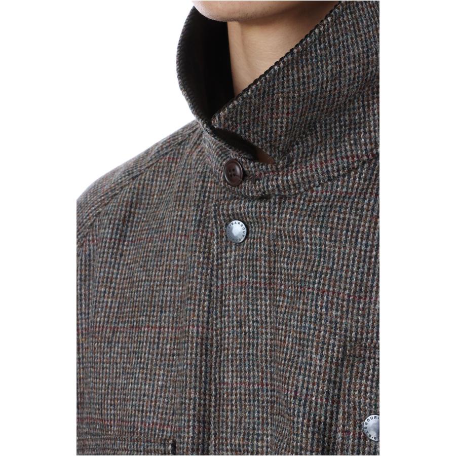 editor wool jacket - OLIVE CHECK (MWO0300) Barbour(バブアー) | Barbour | 05