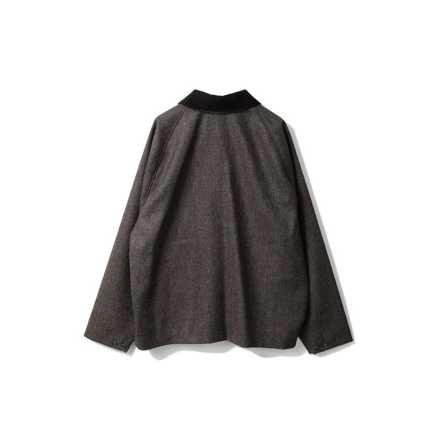 editor wool jacket - OLIVE CHECK (MWO0300) Barbour(バブアー) | Barbour | 08