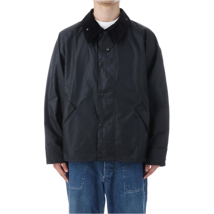 【P2倍】over size transport wax jacket - BLACK  (MWX1678) Barbour(バブアー) | Barbour