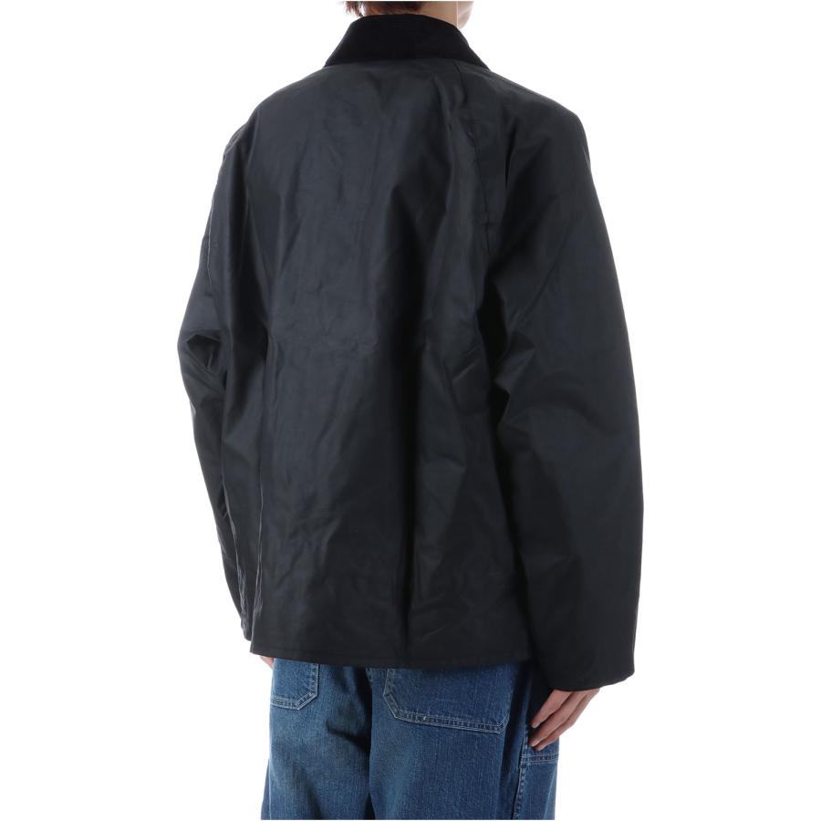 【P10倍】【SALE】over size transport wax jacket - BLACK  (MWX1678) Barbour(バブアー) | Barbour | 02