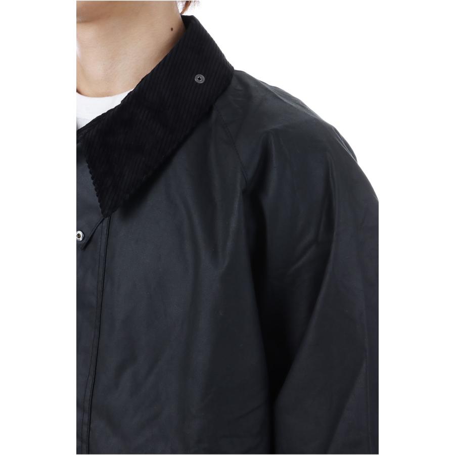 【P10倍】【SALE】over size transport wax jacket - BLACK  (MWX1678) Barbour(バブアー) | Barbour | 03