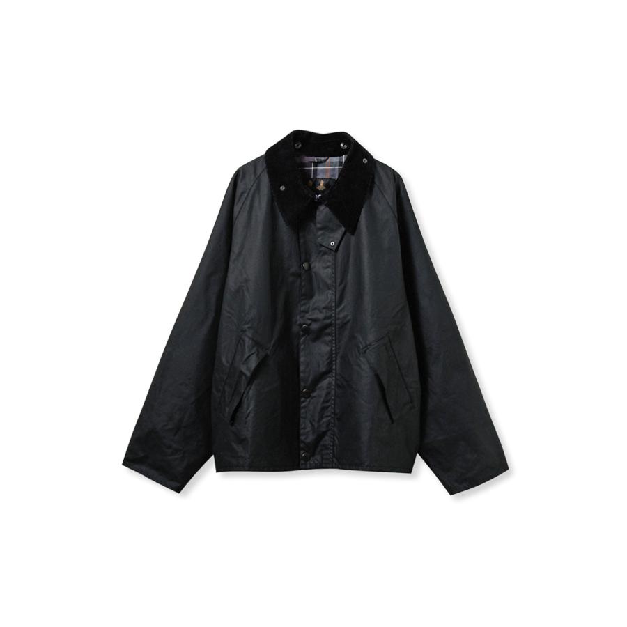 【P10倍】【SALE】over size transport wax jacket - BLACK  (MWX1678) Barbour(バブアー) | Barbour | 06