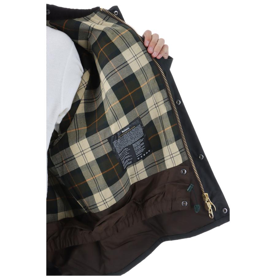 【P10倍】【SALE】over size transport wax jacket - SAGE  (MWX1678) Barbour(バブアー) | Barbour | 05