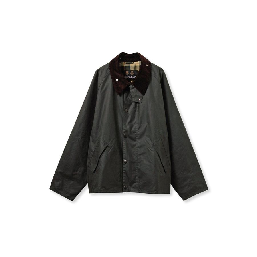 【P10倍】【SALE】over size transport wax jacket - SAGE  (MWX1678) Barbour(バブアー) | Barbour | 06