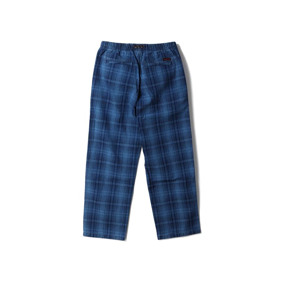 【P2倍】O.G. DENIM PLAID PANT - INDIGO CHECKERED PLAID (G5FM-P076) Gramicci(グラミチ) | GRAMICCI | 06