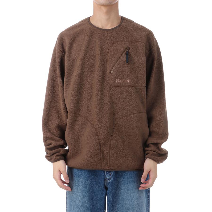 【P5倍 / SALE】Polartec Compass Fleece Pullover Pro - COFFEE (MTFW25MFL043) Marmot(マーモット) | 
