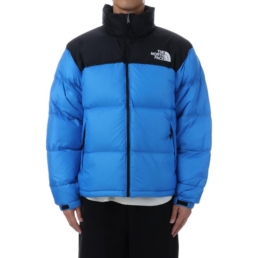 【P10倍 / SALE】Nuptse Jacket - BLACK / CLEAR LAKE BLUE (ND92555) The North Face(ザ・ノース・フェイス) | THE NORTH FACE
