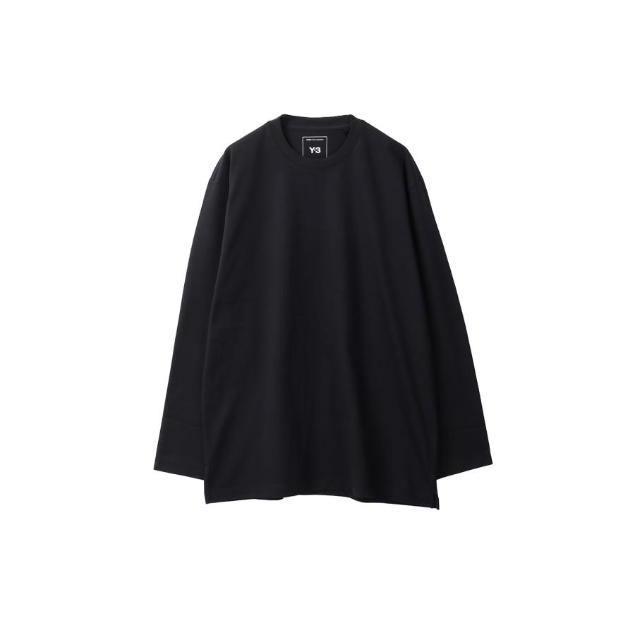 【P5倍 / SALE】GRAPHIC LONG SLEEVE TEE - BLACK (YS-A25-0000-143) Y-3(ワイスリー) | Y-3 | 01