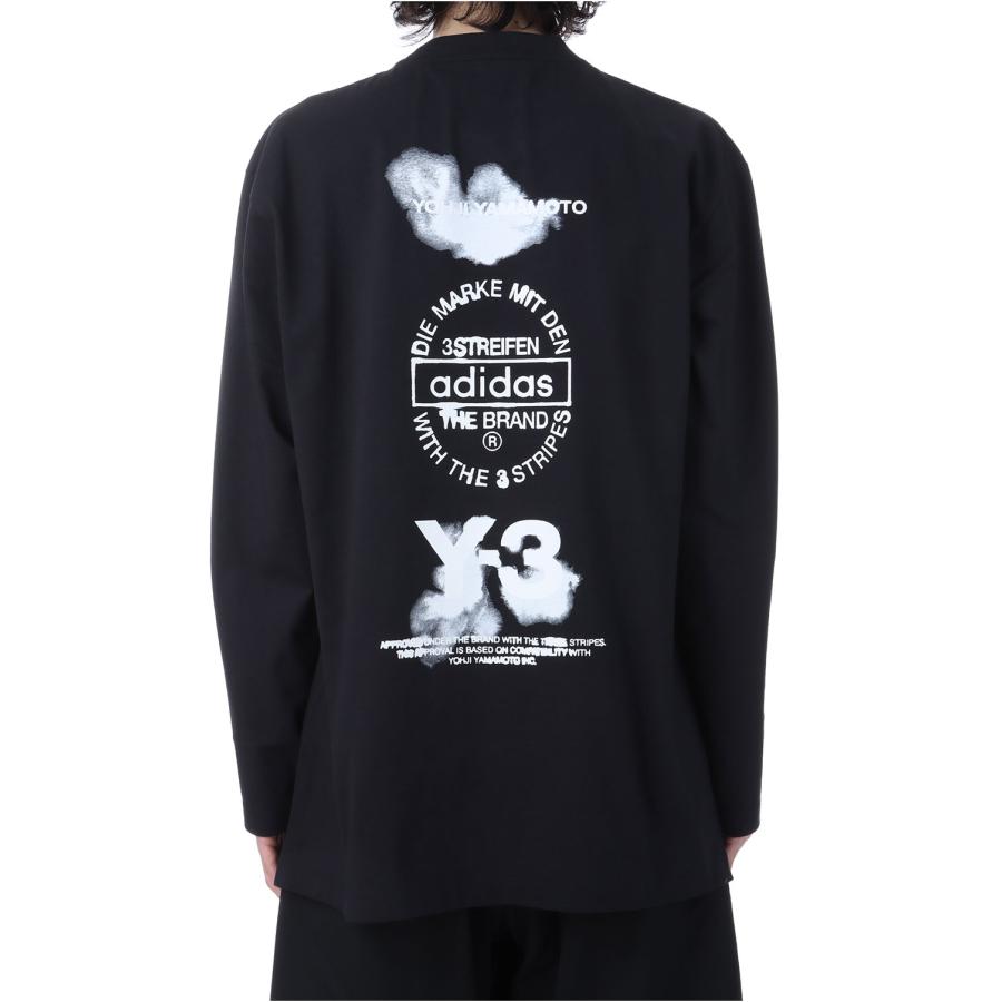 【P5倍 / SALE】GRAPHIC LONG SLEEVE TEE - BLACK (YS-A25-0000-143) Y-3(ワイスリー) | Y-3 | 04