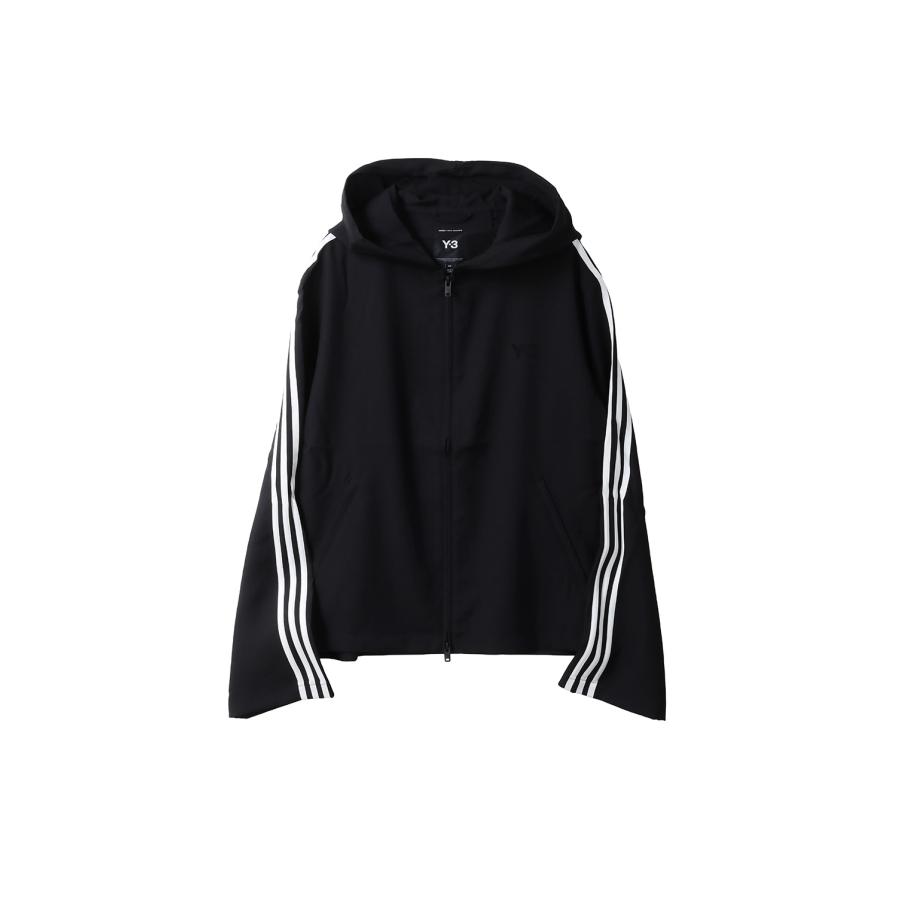 【P5倍 / SALE】HOODED TRACK TOP 3STRIPES - BLACK (YS-A25-0000-192) Y-3(ワイスリー) | Y-3