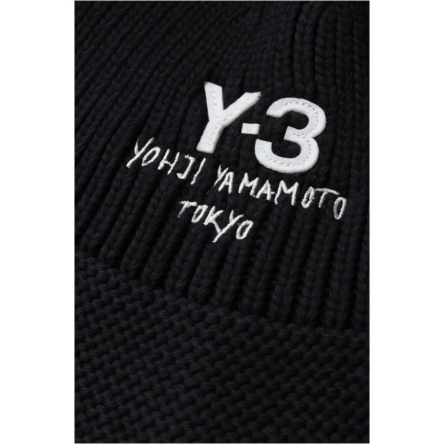 【P5倍 / SALE】KNITTED HAT - BLACK (YS-A25-0000-411) Y-3(ワイスリー) | Y-3 | 02