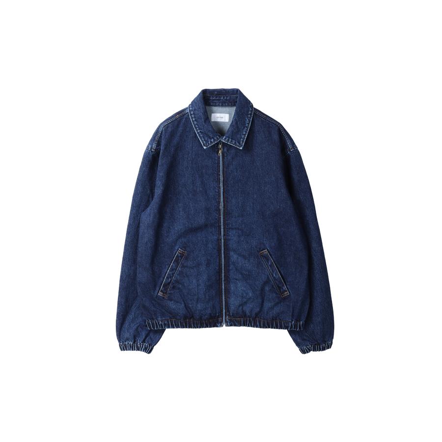 DENIM HARRINGTON JACKET - INDIGO (J003) CEIVE(シーヴ) | 