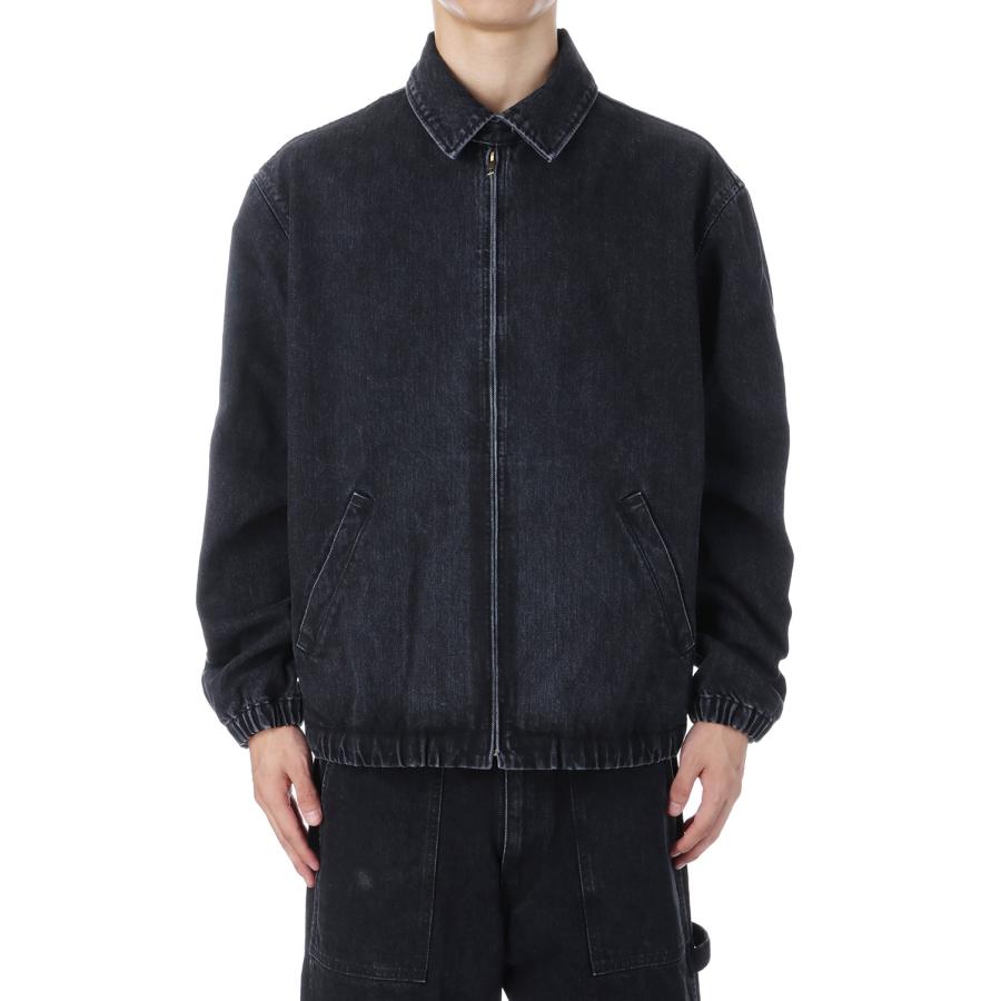 DENIM HARRINGTON JACKET - BLACK (J003) CEIVE(シーヴ) |  | 02