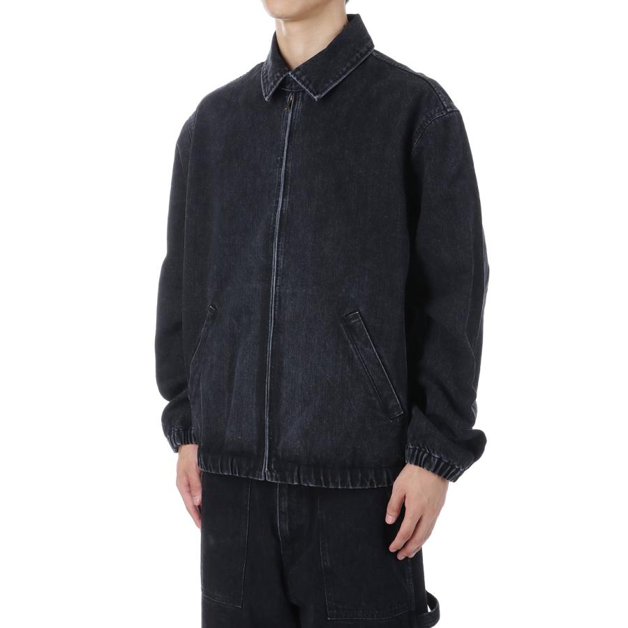 DENIM HARRINGTON JACKET - BLACK (J003) CEIVE(シーヴ) |  | 03